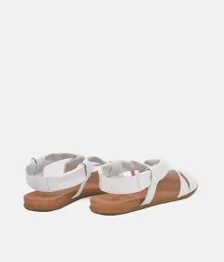 Mustang Versatile White Strappy Sandals