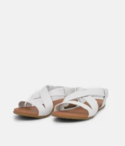 Mustang Versatile White Strappy Sandals