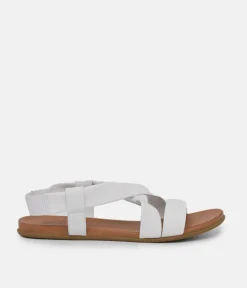 Mustang Versatile White Strappy Sandals