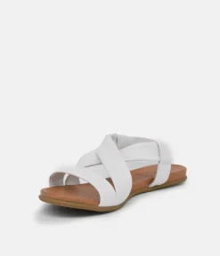 Mustang Versatile White Strappy Sandals