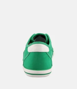 Mustang Vintage Kelly Green Lace Up Trainer