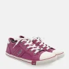 Mustang Vintage Rose Pink Lace Up Trainer