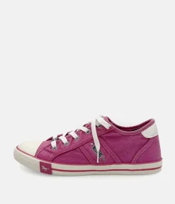 Mustang Vintage Rose Pink Lace Up Trainer