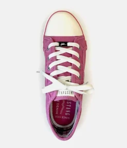 Mustang Vintage Rose Pink Lace Up Trainer