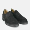 PieSanto Deluxe Black Suede Loafers