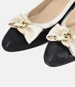 PieSanto Glamourous Block Heel Slingbacks