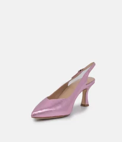 PieSanto Gorgeous Pink Slingback Sandals