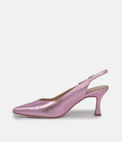 PieSanto Gorgeous Pink Slingback Sandals