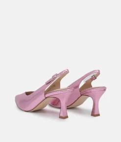PieSanto Gorgeous Pink Slingback Sandals