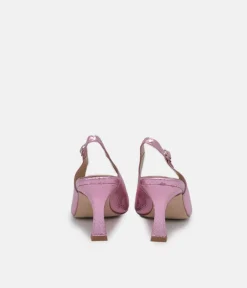 PieSanto Gorgeous Pink Slingback Sandals