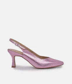 PieSanto Gorgeous Pink Slingback Sandals