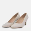 PieSanto Premium Beige Leather Heels
