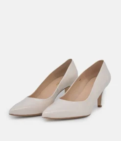 PieSanto Premium Beige Leather Heels