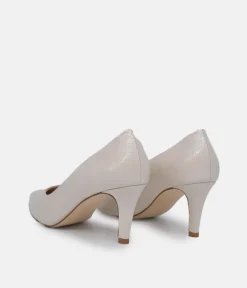 PieSanto Premium Beige Leather Heels