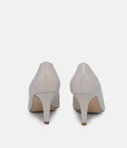 PieSanto Premium Beige Leather Heels