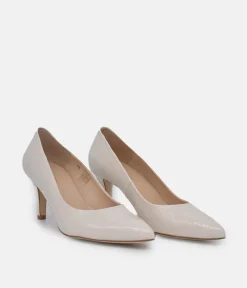PieSanto Premium Beige Leather Heels