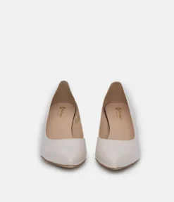 PieSanto Premium Beige Leather Heels