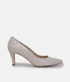 PieSanto Premium Beige Leather Heels
