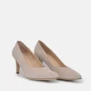 PieSanto Premium Beige Suede Heels