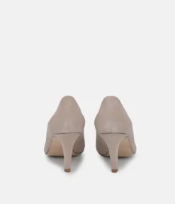 PieSanto Premium Beige Suede Heels