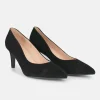 PieSanto Premium Black Suede Heels