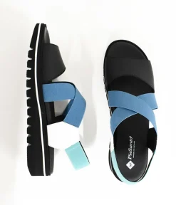 PieSanto Premium Multi Wedge Sandals