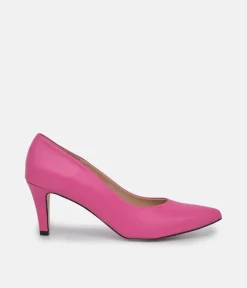 PieSanto Premium Pink Leather Heels