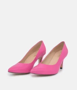 PieSanto Premium Pink Leather Heels