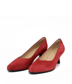 PieSanto Premium Red Suede Heels