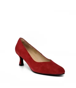 PieSanto Premium Red Suede Heels