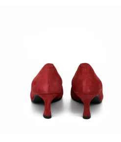PieSanto Premium Red Suede Heels
