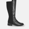 PieSanto Stylish Nappa/Seude Leather Long Boots