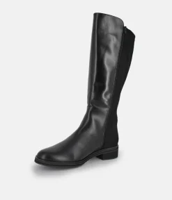 PieSanto Stylish Nappa/Seude Leather Long Boots