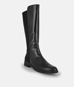 PieSanto Stylish Nappa/Seude Leather Long Boots