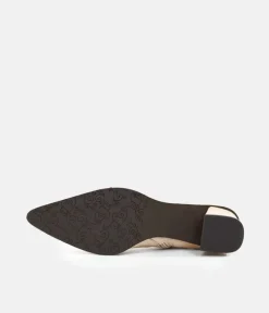 Premium Beige Laced Ankle Boots