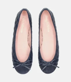Pretty Ballerina – Plush Quilted Navy Blue