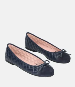 Pretty Ballerina – Plush Quilted Navy Blue