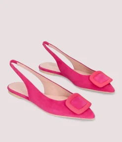 Pretty Ballerina Deluxe Pink Slingbacks