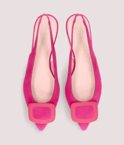 Pretty Ballerina Deluxe Pink Slingbacks