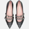 Pretty Ballerina Fashionable Black Pointy Toe Flats