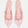 Pretty Ballerina Gorgeous Rose Pink Slingbacks