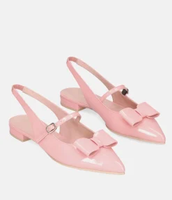 Pretty Ballerina Gorgeous Rose Pink Slingbacks