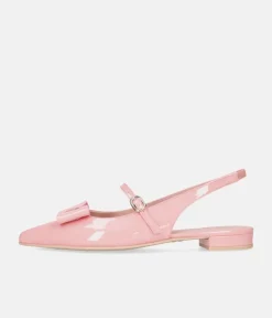 Pretty Ballerina Gorgeous Rose Pink Slingbacks