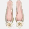 Pretty Ballerina Luxurious Gold Slingbacks