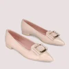 Pretty Ballerinas – Chic Off White Pointy Toe