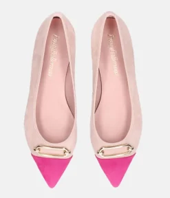 Pretty Ballerinas – Chic Two Tone Pointy Toe