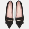 Pretty Ballerinas Stylish Black Pointy Toe Flats