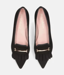 Pretty Ballerinas Stylish Black Pointy Toe Flats