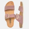 Pretty Plush Malva Twin Strap Sandals
