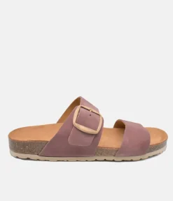 Pretty Plush Malva Twin Strap Sandals